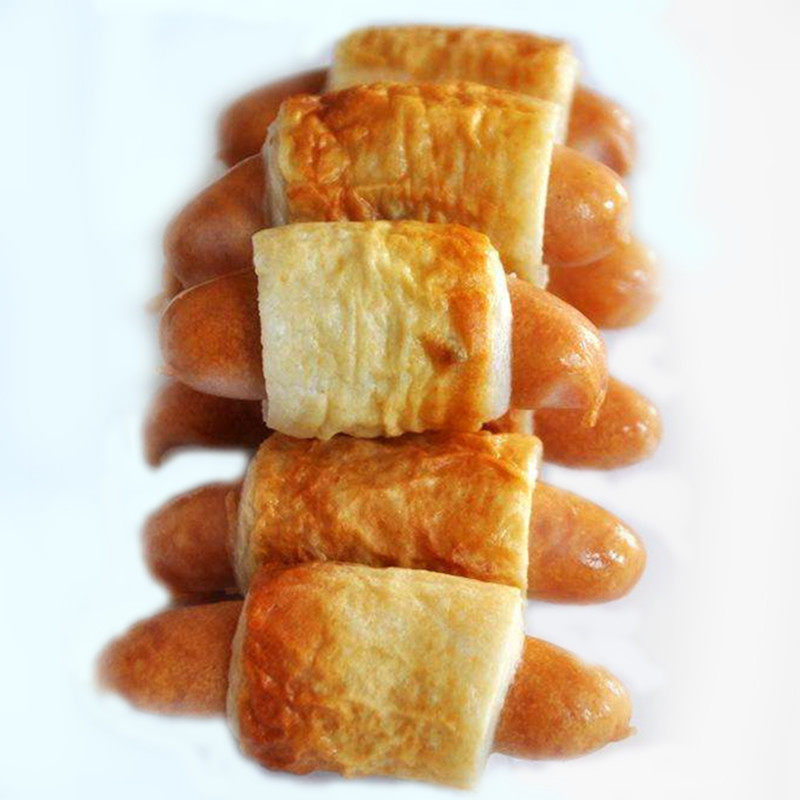 香肠好炖关东煮食鱼糜卷火锅鱼丸肉肠竹轮10个鱼丸