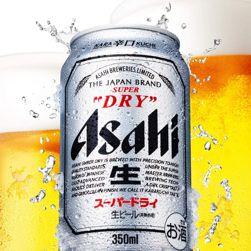 预售日本asahi朝日superdry超爽爽快啤酒kuchikara碳酸饮料