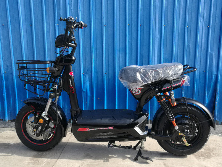 133s电动车电瓶车青年学生男女一人豪华单座脚踏车电摩电动自行车