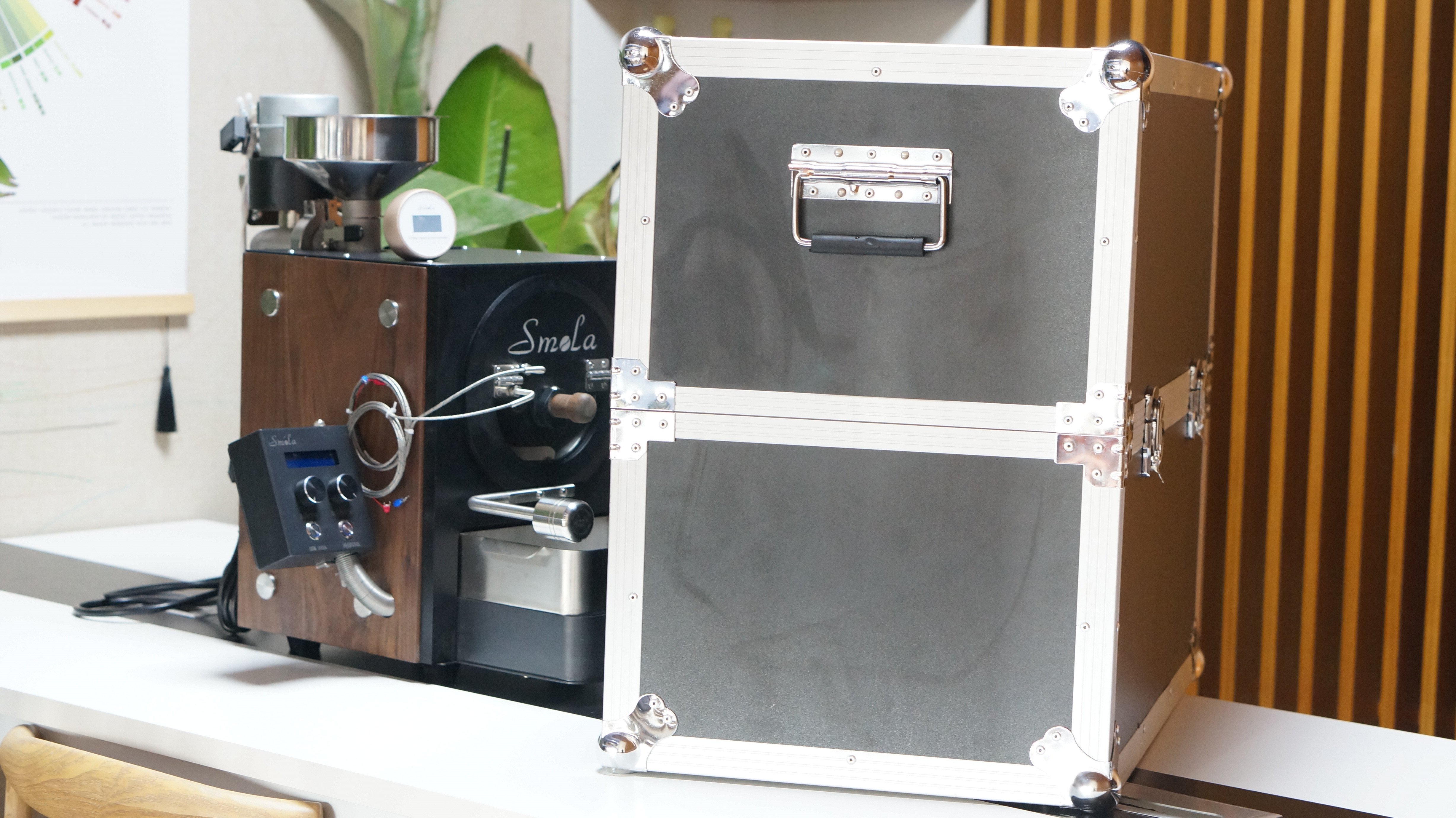 波霸600g红外热辐射咖啡豆烘焙机直火商用热风烘豆机烘焙机