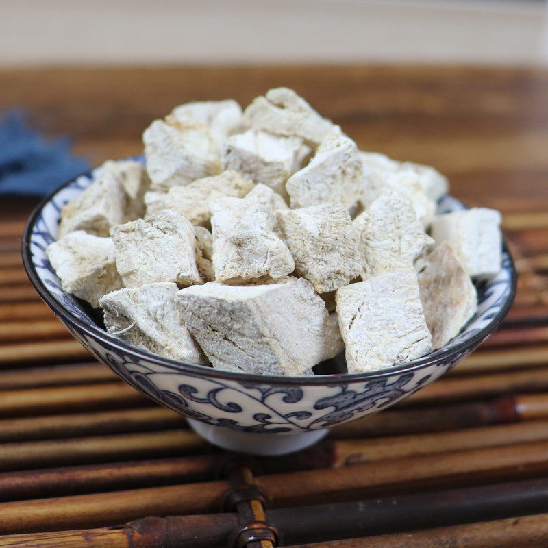 葛根硫粉新鲜切丁纯干天然葛根片500克干葛根粉块葛根