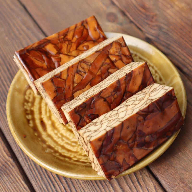 150g6个八宝豆干广安特产花干软硬适中卤味豆腐干