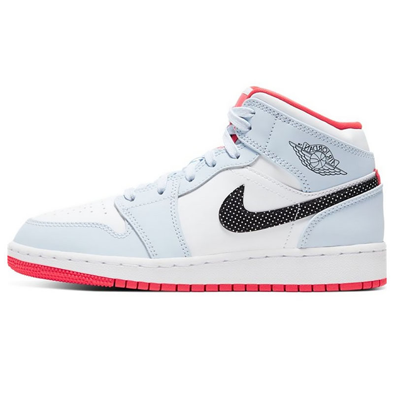 airjordanmidaj1浅蓝蓝冰蓝白红蓝反光蓝中篮球鞋