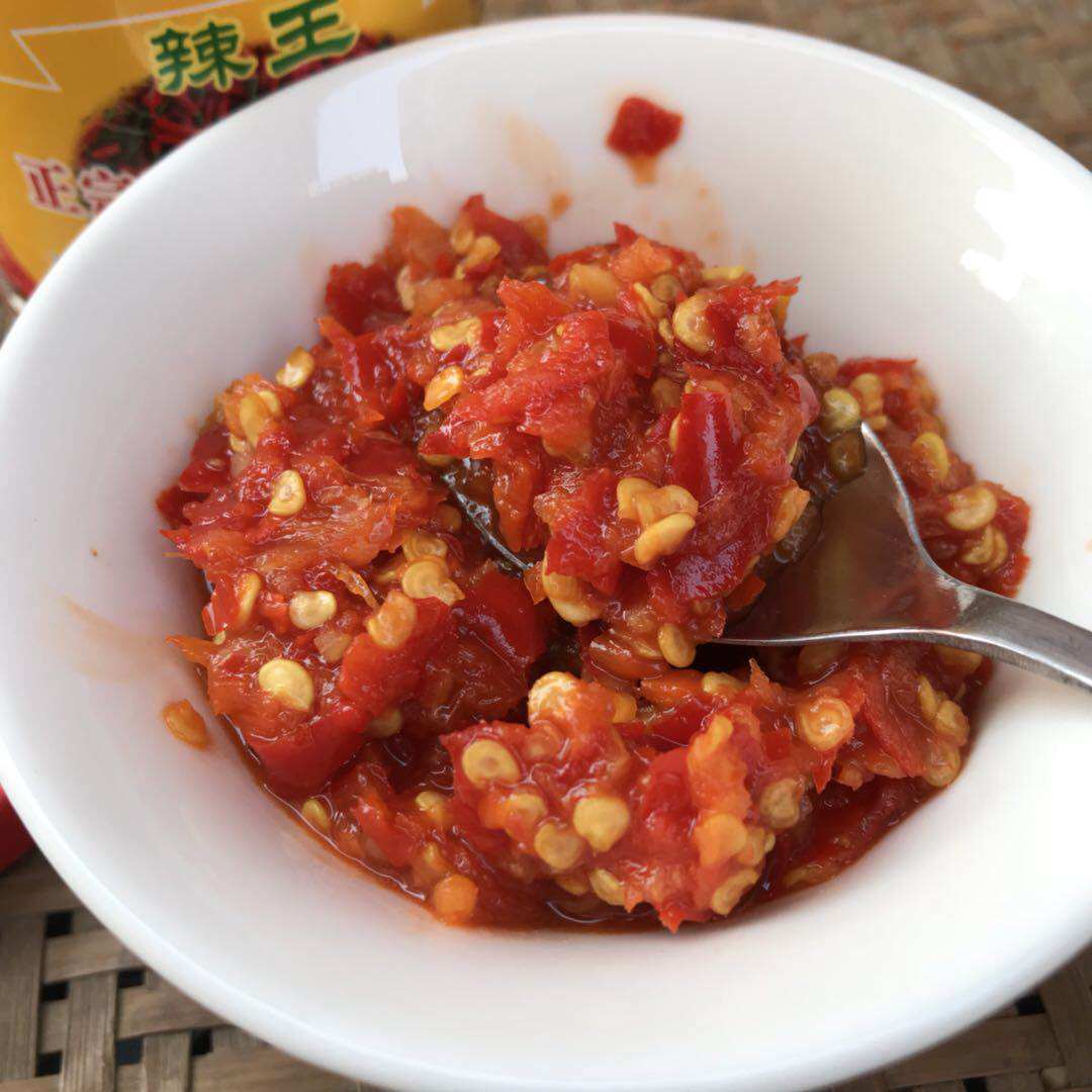 正宗天等指天椒酱广西特产辣椒酱蒜蓉香辣下饭辣椒酱