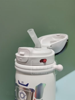 babycare space ໄດໂນເສົາຂອງເດັກນ້ອຍ thermos cup water cup baby sippy cup accessories straw nozzle pacifier