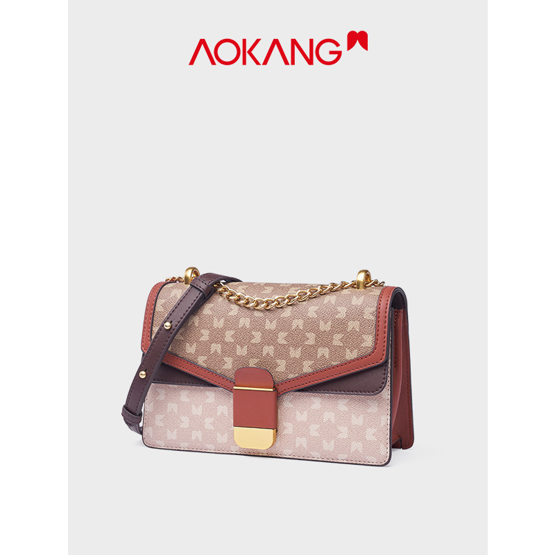 奥康时尚百搭包百搭腋下流行斜挎包新款包包单肩通用款女包