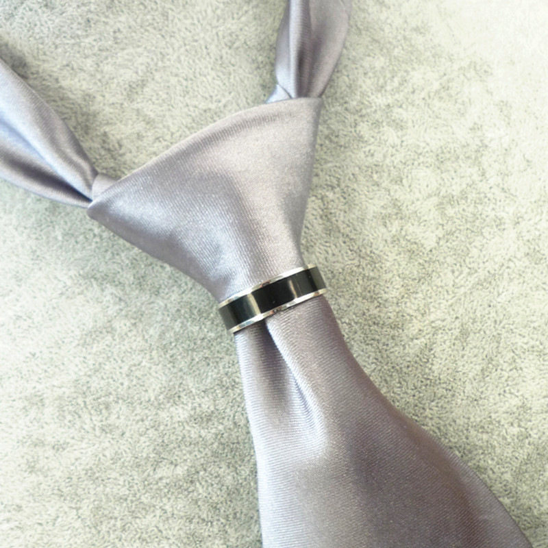 领带环领条纹手工纯金金色线环方佑新郎领圈领带