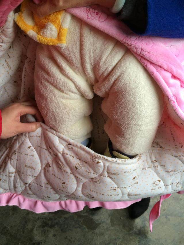 宝宝后背式背带婴儿传统老式四川重庆云南贵州秋冬季加厚棉背扇巾