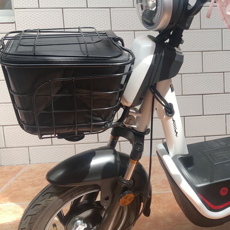 电动车车筐车篮内篓内篮适用于爱玛酷焰酷巧电瓶车电动车车篮