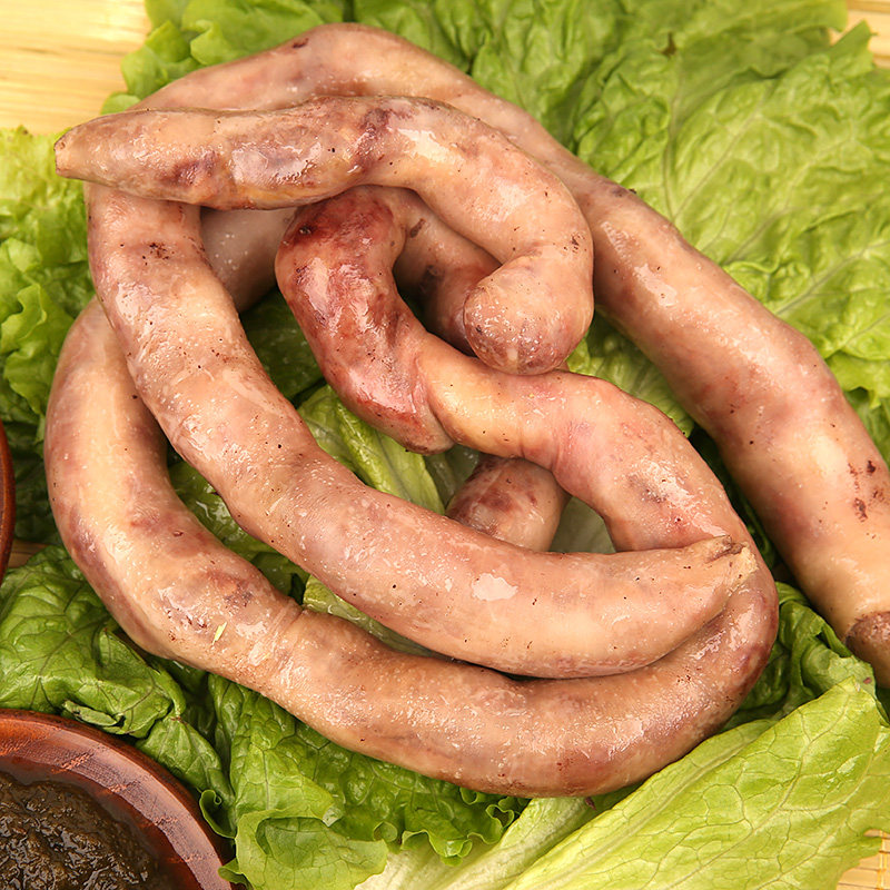 清真羊肉肠内内蒙古手工灌肠熟食蒙古草原恩克羊肉类