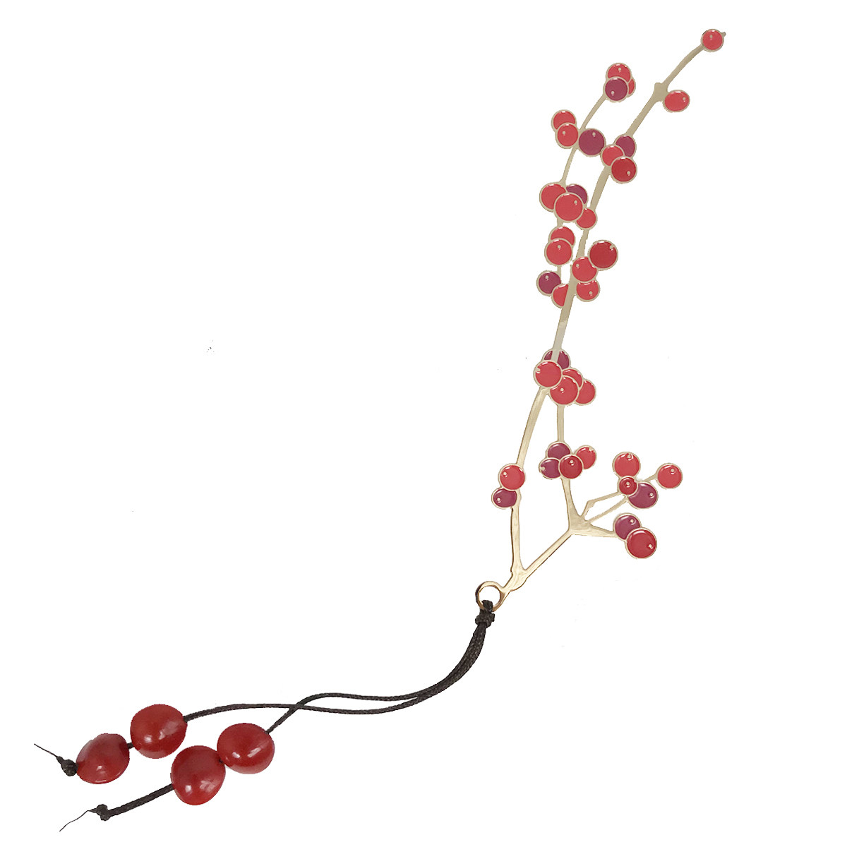 相思红豆金属书签复古古风七夕情人节男女友礼书签