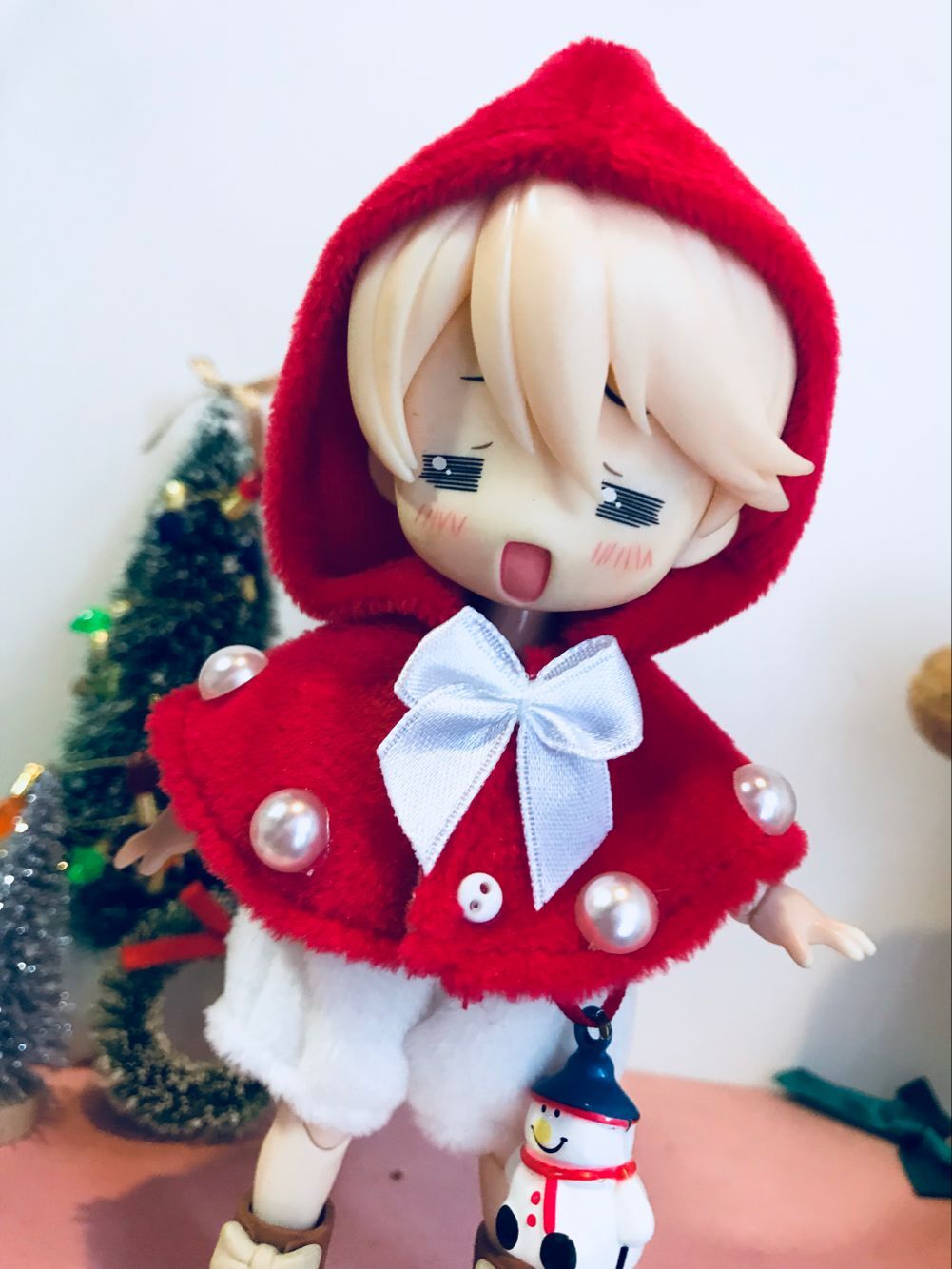 ob11素体bjd粘土土人gscdollfigmamolly双子娃bjd娃娃