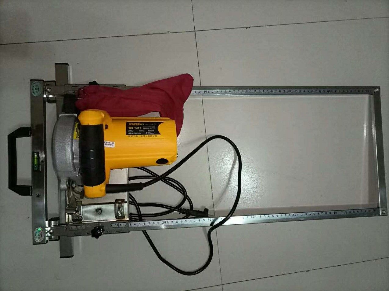 切割机云石机手提改装定位架抖音同款快速墨汁