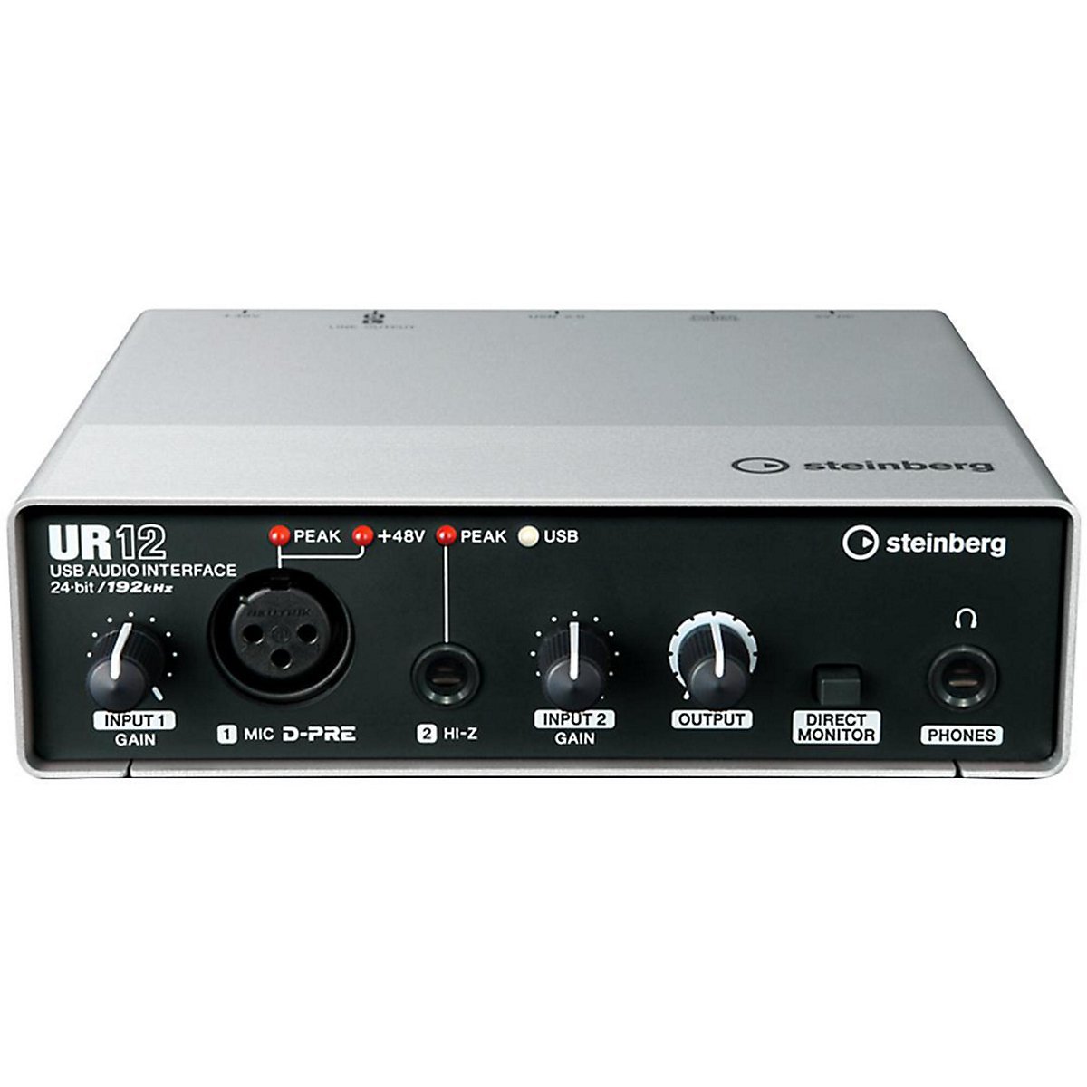 yamaha 斯坦伯格 steinberg ur12 ur-12 usb声卡 2进2出 音频接口