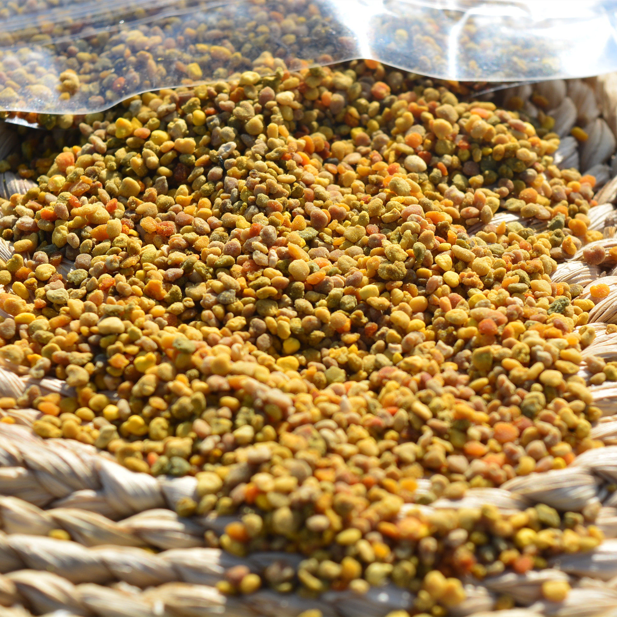 花粉蜜蜂东北特产黑龙江伊春野生蜂花农家百花蜂花粉