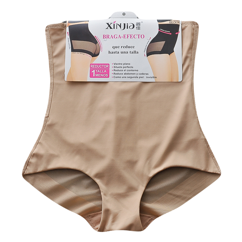 薄款无痕冰丝收腹裤网纱透气结婚内搭打底美体产后高腰束腰提臀裤