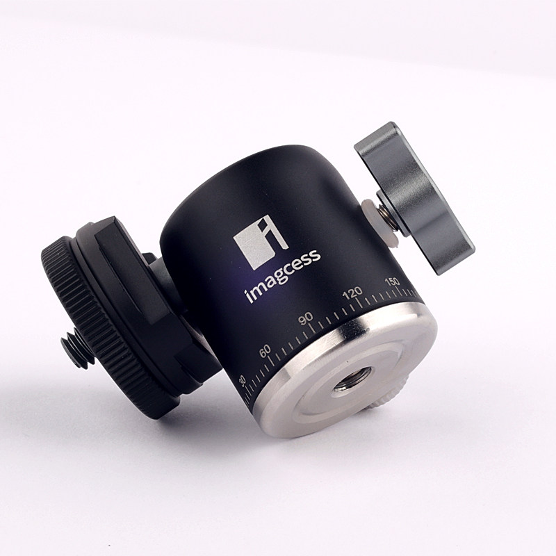 微型迷你便携全景底座万向球形云台gopro90专业摄影云台