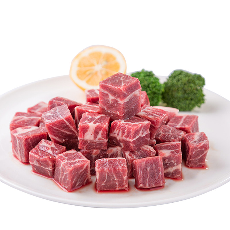 牛肉牛腩肉丁新鲜1kg冷冻红烧牛腩块2斤腌制牛腩