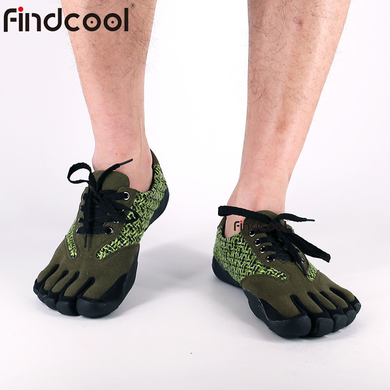 findcool男士五趾鞋 溯溪鞋攀岩鞋赤足鞋 透气户外健身运动五指鞋