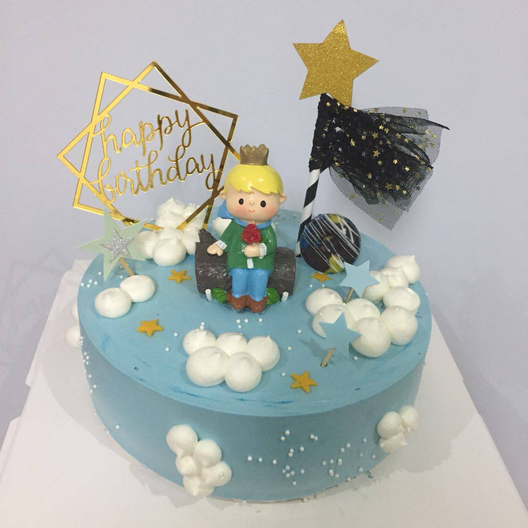 男孩周岁生日蛋糕卡通儿童宝宝北京上海郑州南昌新鲜生日蛋糕
