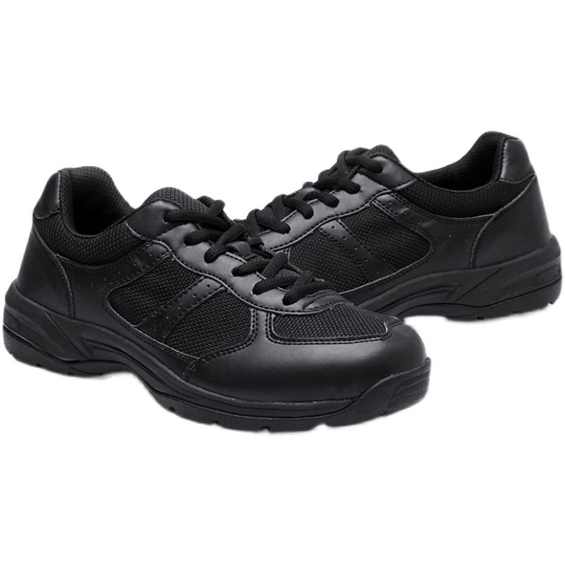 3515强人男鞋作训鞋秋黑色系带运动鞋户外登山鞋时尚休闲鞋