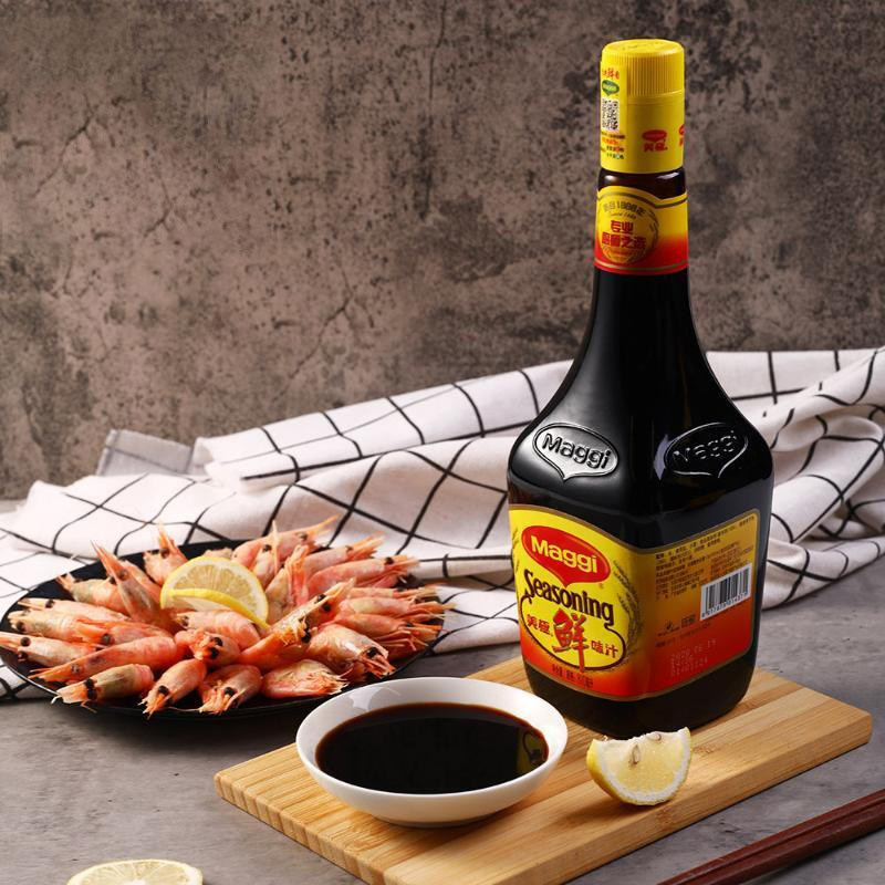 雀巢美极鲜味味汁800ml海鲜寿司刺身生酱油凉拌酱油