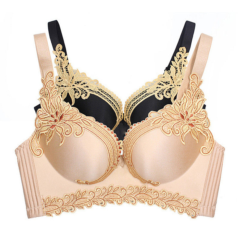 金狐狸内衣正品收副乳幸福狐狸美背聚拢无钢圈文胸火狐狸性感胸罩