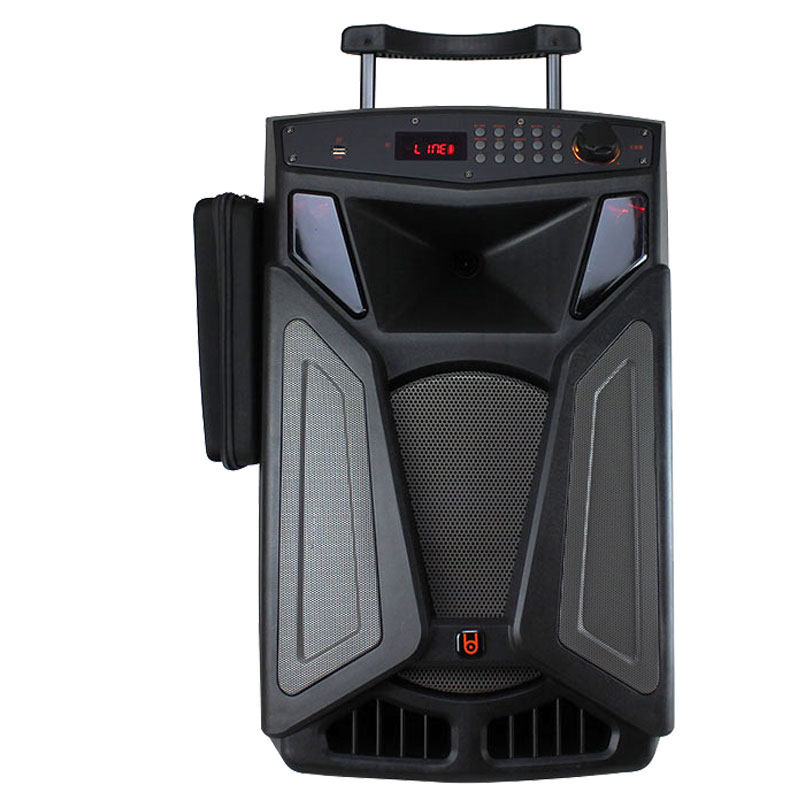 贝德凤凰15寸户外拉杆大功率音响广场舞移动音响电瓶插卡蓝牙音箱