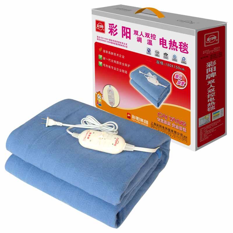 彩阳授权双人双控加大电热毯6299电热毯