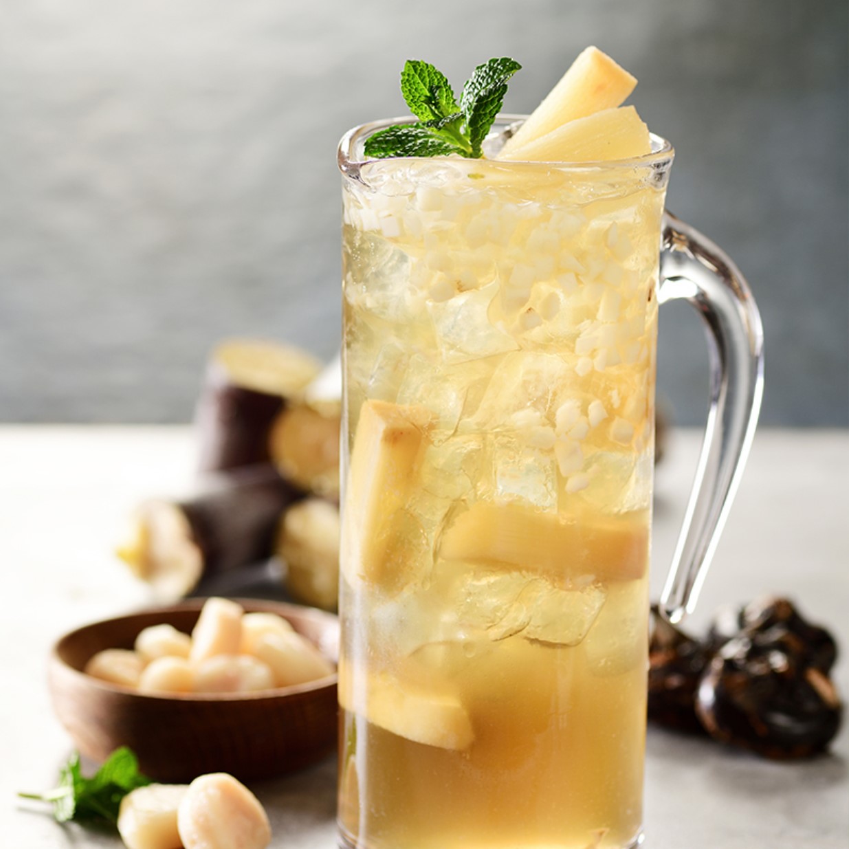 欧本甘蔗马蹄2kg浓缩果汁原汁商用奶茶茶店浓缩果蔬汁