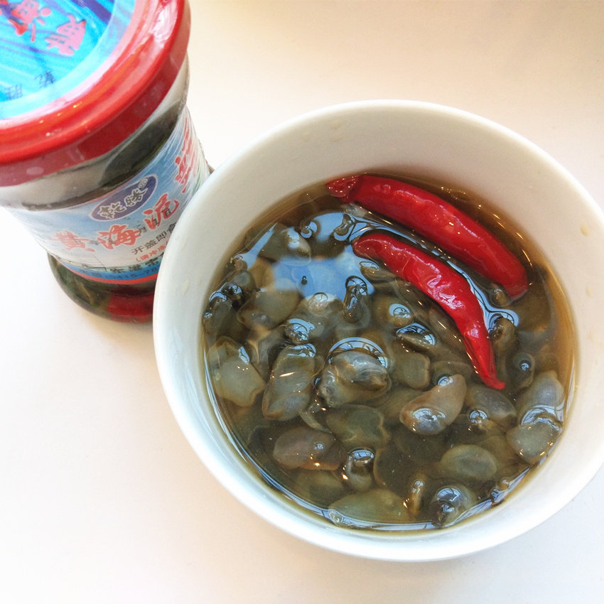 泥螺丹东特产黄海瓶装东港溜子小规规格乾胜泥螺