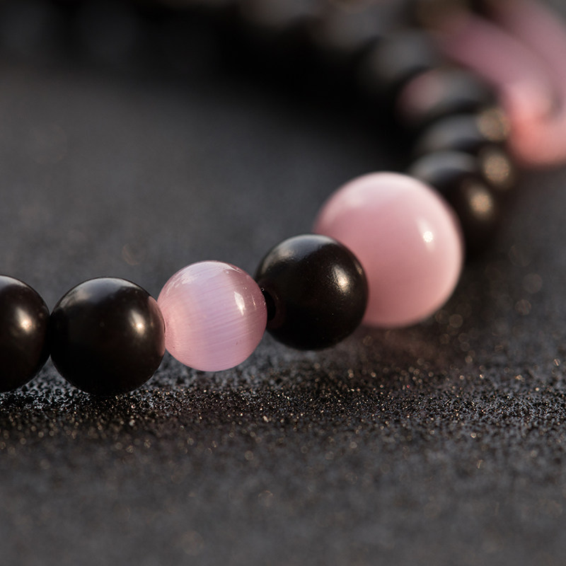 一念佛珠|原创天然椰蒂手串文艺清心女士菩提子手链招桃花