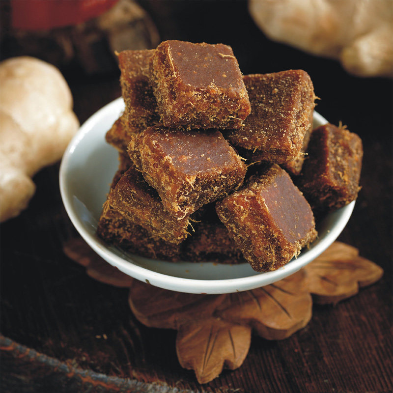 红糖姜红糖大姨2斤正品调理姜汁姨妈老姜糖块红糖