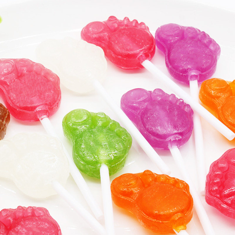 宝珠奇胜丫丫棒棒糖60支脚丫混合水果糖果