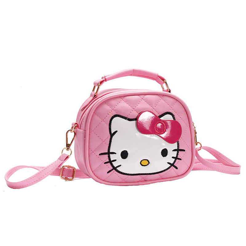 卡通手提包背包宝宝时尚公主包包手提kt儿童斜挎包