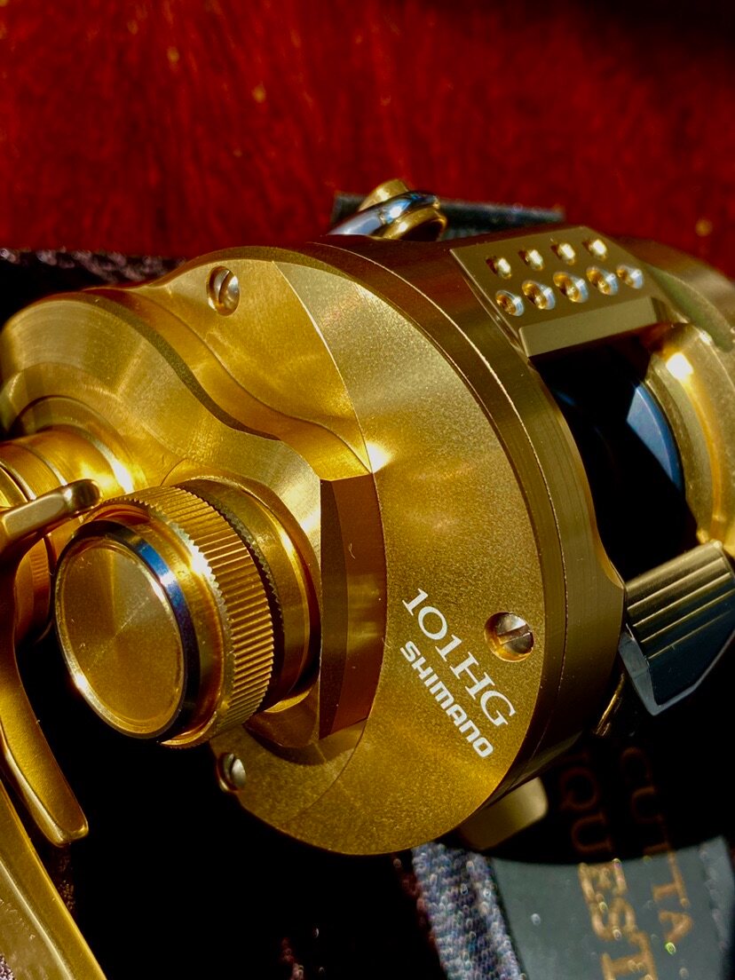 新款禧玛诺cq100hg打黑雷强鼓轮calcuttaconquest鱼线轮