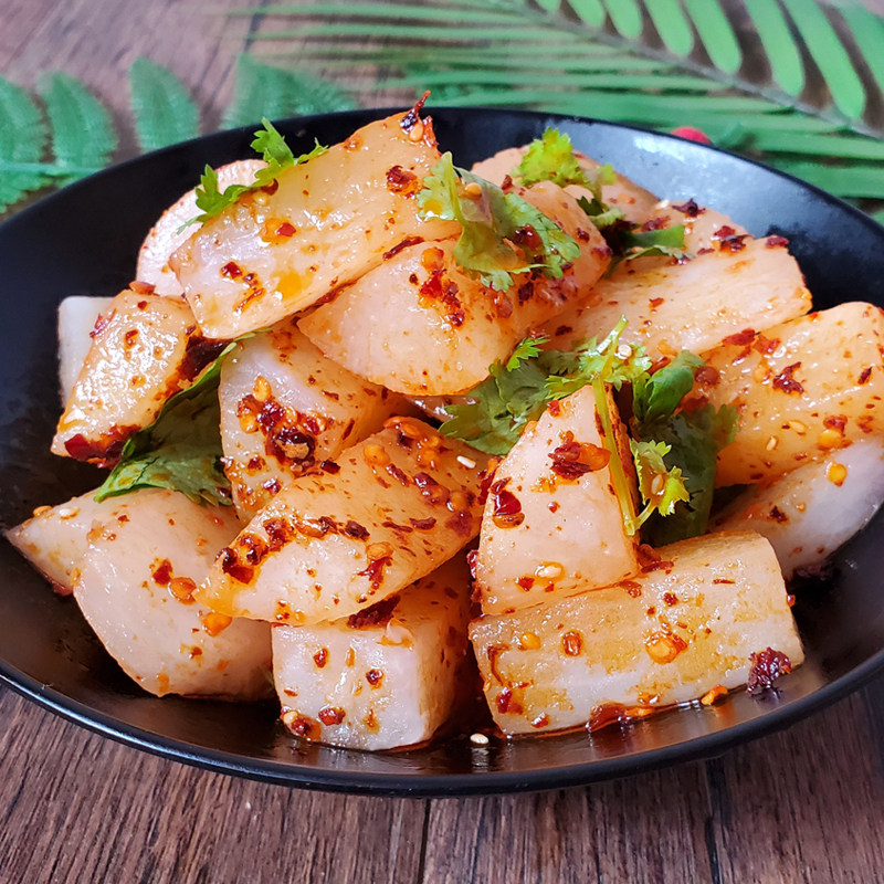 泡菜湘西辰溪酸甜萝卜金花怀化沅陵特产凉拌腌制