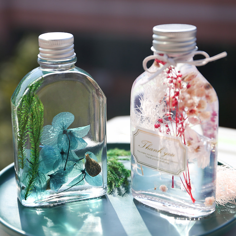 浮游材料花瓶diy保鲜油手工团活动永生花植物永生花