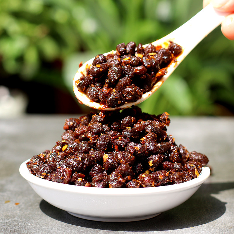 云南小吃美食七甸风味豆豉鲮鱼豆瓣麻辣香辣豆瓣酱