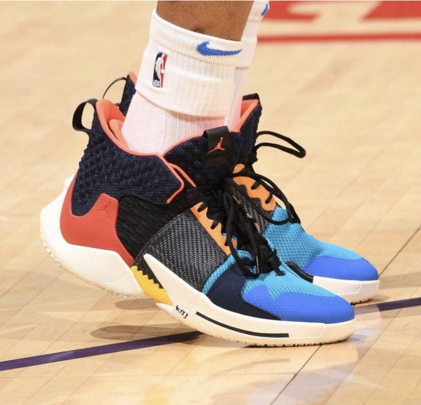 瑕疵特惠jordanwhynotzer02威少实战篮球球鞋板鞋