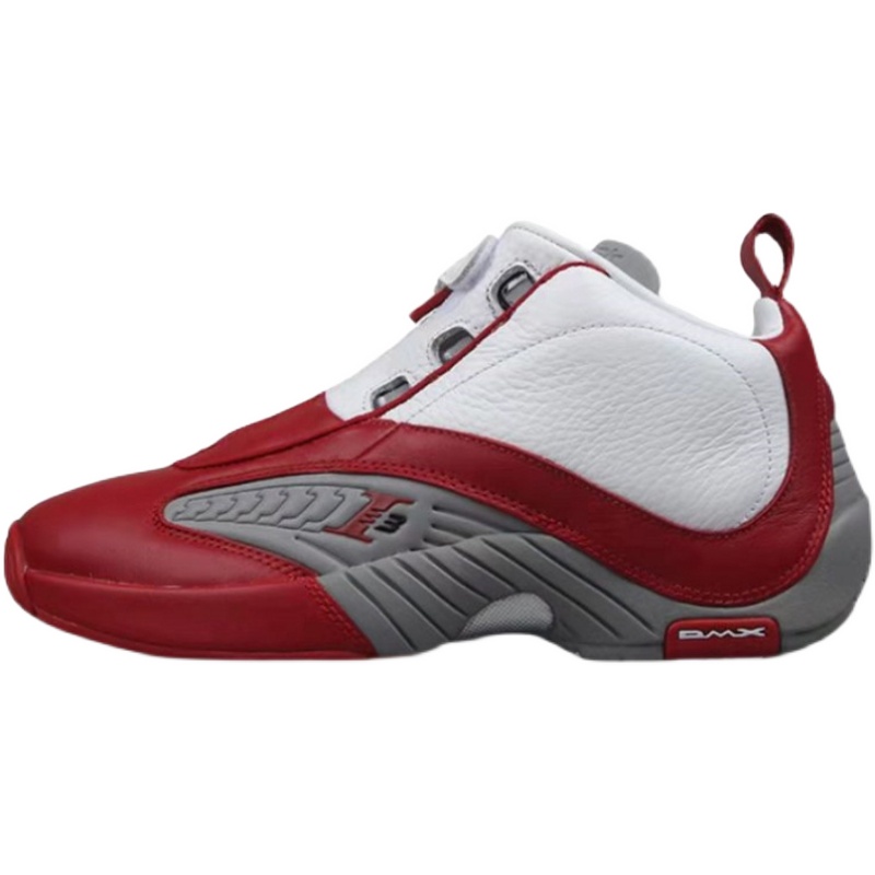 正品球鞋篮球经典适中reebok舒适中4代艾弗森answer篮球鞋