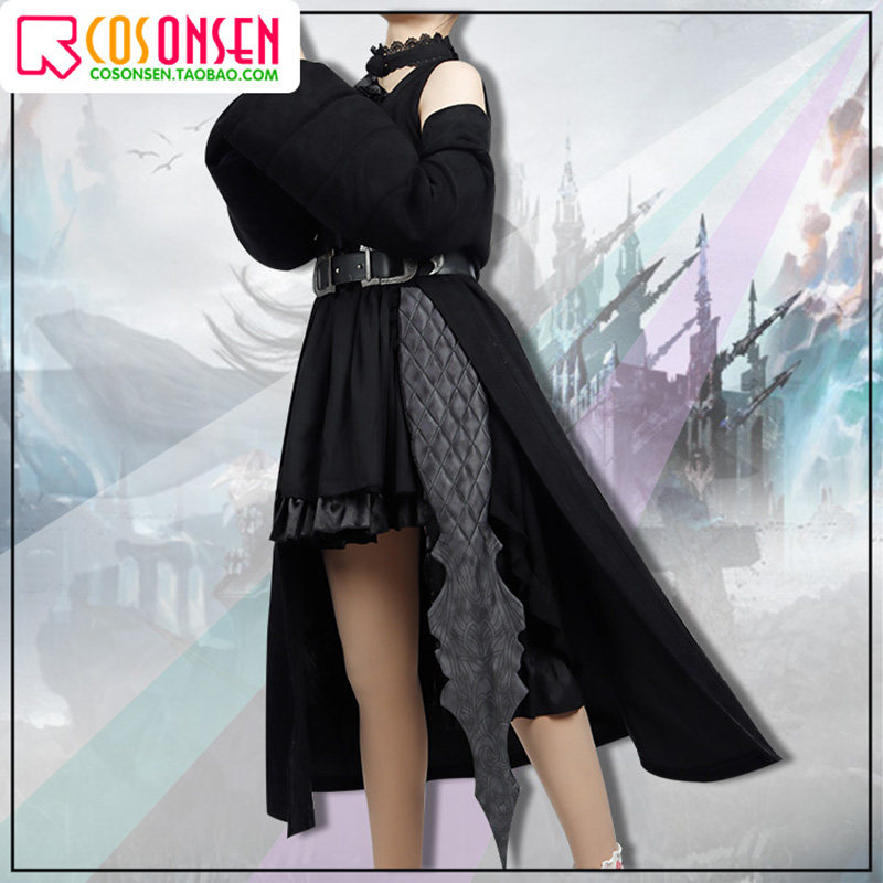 cosonsen最终幻想ff14暗之巫女盖娅盖亚cosplay服装cosplay女装