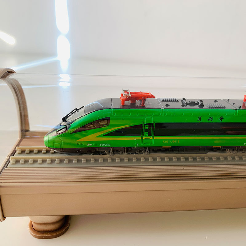 复兴绿巨人火车时速160公里电力集中动车车组商务礼品合金车