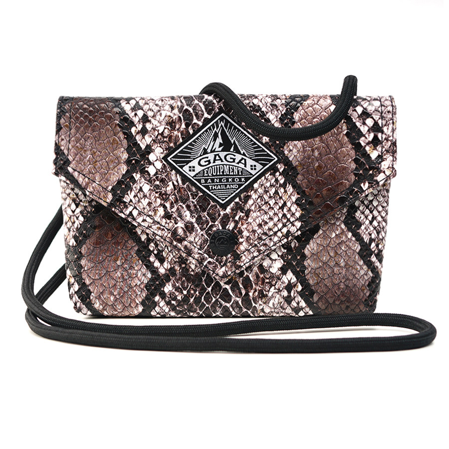 泰国潮牌gaga包mini bag 2020新款限定蟒蛇纹高级感迷你斜挎包包
