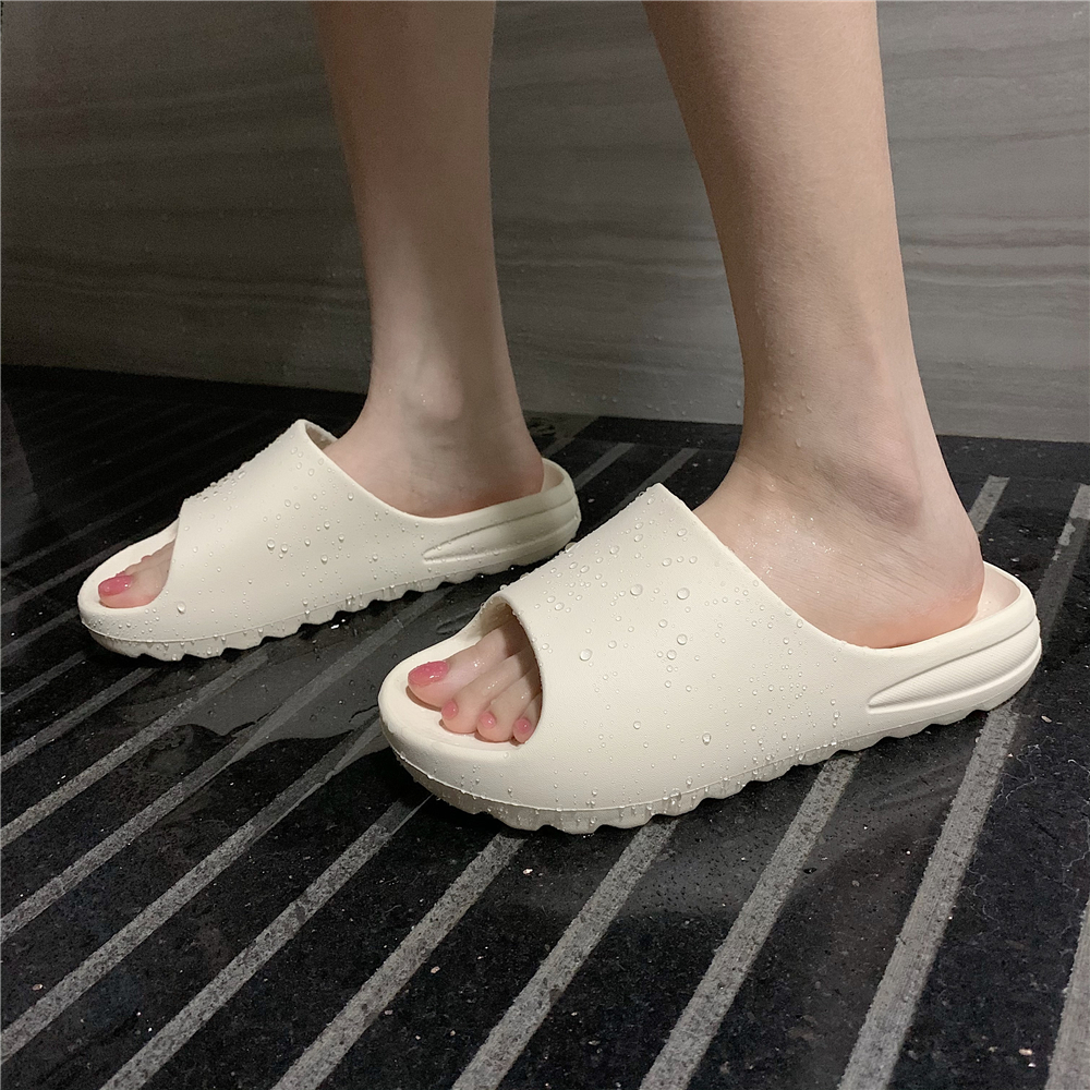 细细条 踩屎感厚底拖鞋女夏网红ins室内居家防滑软底洗澡凉拖外穿