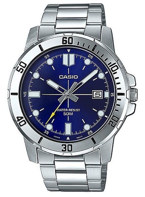 casio卡西欧手表运动防水石英表mtp-vd01d-2e盖茨同款海洋之心日韩