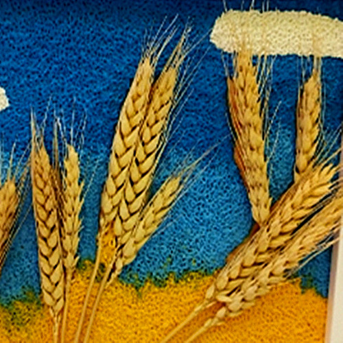 新品材料填充学生包学生自然纸浆diy手工小麦手工创意粘贴类