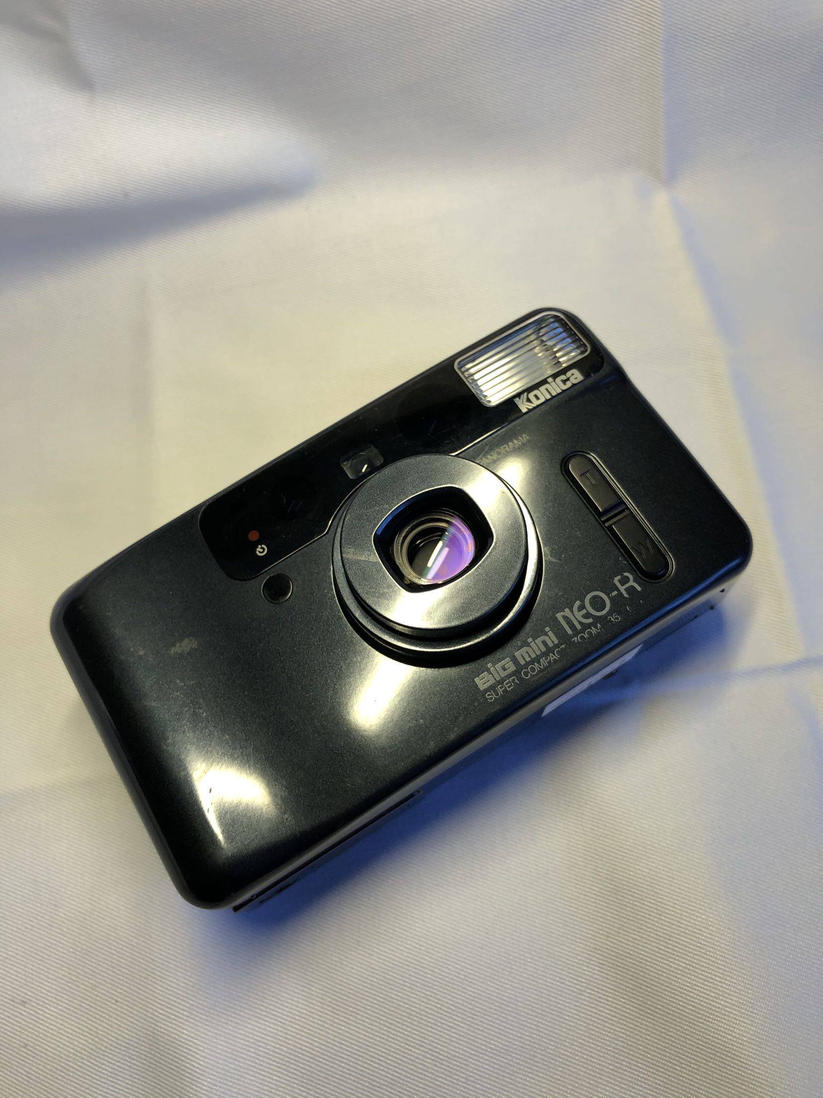 konica柯尼卡bigminihot135胶卷菲林中古复古胶片变焦旁轴黑色hot