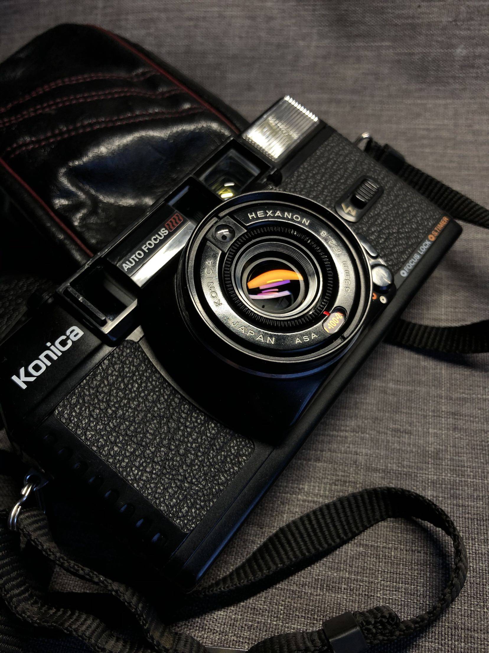 konicac35mf柯尼卡定焦胶卷胶片菲林中古复古旁轴旁轴相机