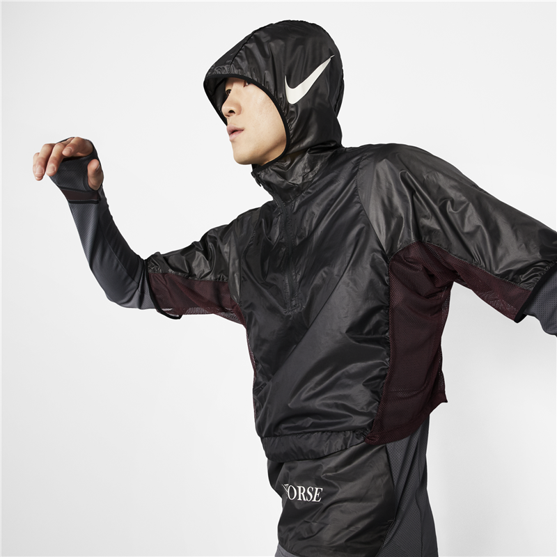 【现货】NikeLab Gyakusou男子可收纳跑步皮肤衣速干长袖BQ3249